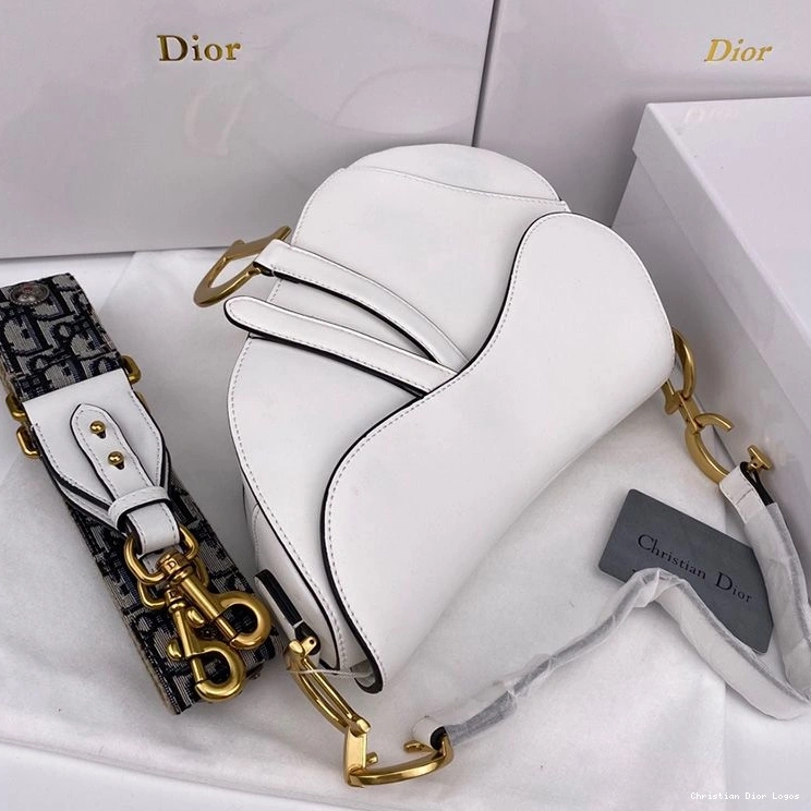 Cheap Bag Dior Smooth White Calfskin Saddle 0810 Luxury